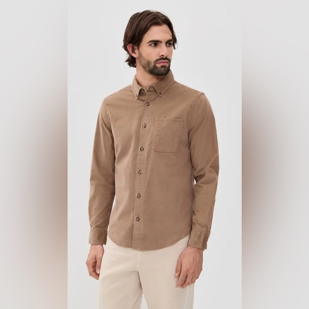 NWT Fair Harbor Wilder Stretch Corduroy Shirt